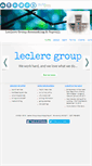 Mobile Screenshot of leclercgroup.com